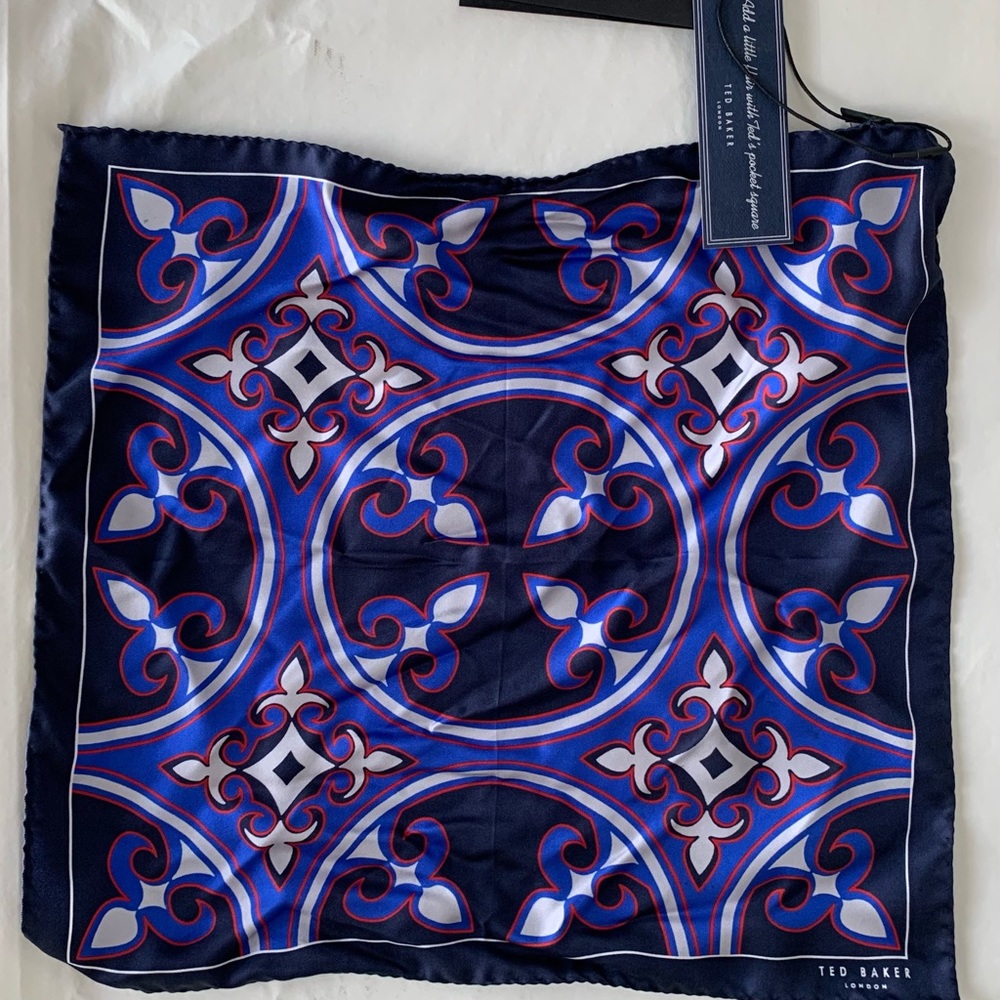 Ted Baker silk pocket square